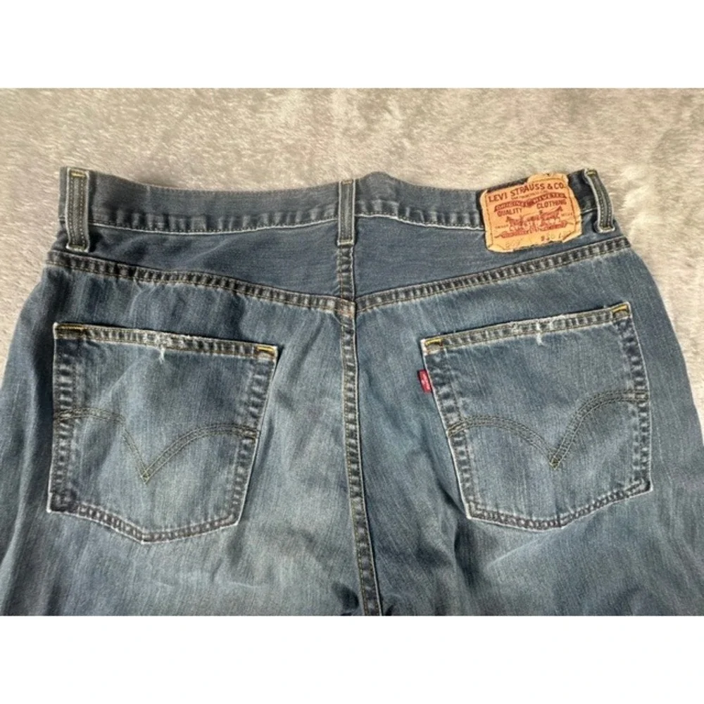Levi's 569 Jeans Men's 38x30‎  Loose Straight Blue Denim Baggy Relaxed Fit Pants